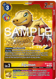Agumon - BT12-034 - P (Judge Pack 5)